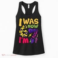 I Was 6 Now I'm 7 Funny 67 Meme 7th Birthday Women's Tank Top thumb 0