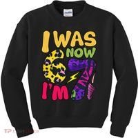 I Was 6 Now I'm 7 Funny 67 Meme 7th Birthday Kids Sweatshirt thumb 0