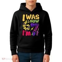 I Was 6 Now I'm 7 Funny 67 Meme 7th Birthday Kids Hoodie thumb 4