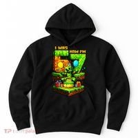 I Was 6 Now I'm 7 Unlocked Pixel Game 67 Meme 7th Birthday Hoodie thumb 0