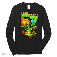 I Was 6 Now I'm 7 Unlocked Pixel Game 67 Meme 7th Birthday Long Sleeve Shirt thumb 0