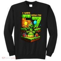 I Was 6 Now I'm 7 Unlocked Pixel Game 67 Meme 7th Birthday Sweatshirt thumb 0
