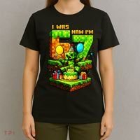 I Was 6 Now I'm 7 Unlocked Pixel Game 67 Meme 7th Birthday T-Shirt thumb 4