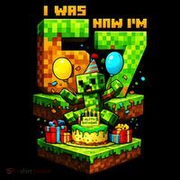 I Was 6 Now I'm 7 Unlocked Pixel Game 67 Meme 7th Birthday Coffee Mug thumb 5
