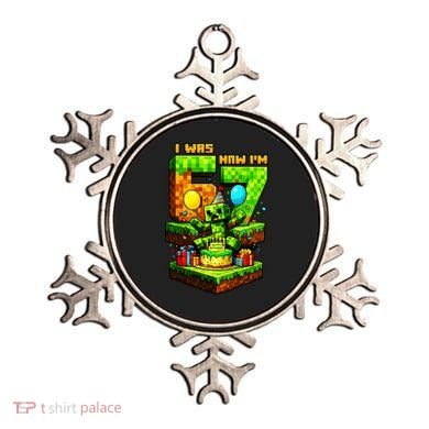 I Was 6 Now I'm 7 Unlocked Pixel Game 67 Meme 7th Birthday Ornament