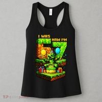 I Was 6 Now I'm 7 Unlocked Pixel Game 67 Meme 7th Birthday Women's Tank Top thumb 3