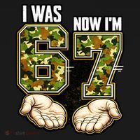 I Was 6 Now I'm 7 Birthday 6-7 Meme Camo Ornament thumb 1
