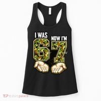 I Was 6 Now I'm 7 Birthday 6-7 Meme Camo Women's Tank Top thumb 0