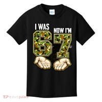 I Was 6 Now I'm 7 Birthday 6-7 Meme Camo Kids T-Shirt thumb 0