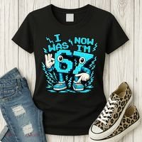 I Was 6 Now I'm 7 6-7 Seven Year Old 7th Birthday Women's T-Shirt thumb 3