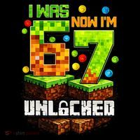 I Was 6 Now I'm 7 Pixel Game Unlocked Gamer 7th Birthday  Coffee Mug thumb 5