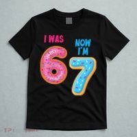 I Was 6 Now I'm 7 Year Old Birthday Six Seven Meme 67 T-Shirt thumb 5