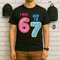 I Was 6 Now I'm 7 Year Old Birthday Six Seven Meme 67 T-Shirt thumb 6