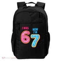I Was 6 Now I'm 7 Year Old Birthday Six Seven Meme 67 Backpack thumb 0