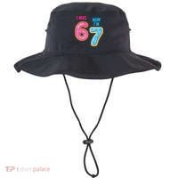 I Was 6 Now I'm 7 Year Old Birthday Six Seven Meme 67 Bucket Hat thumb 0