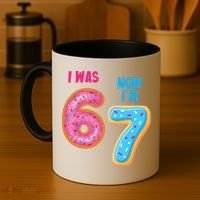 I Was 6 Now I'm 7 Year Old Birthday Six Seven Meme 67 Coffee Mug thumb 4