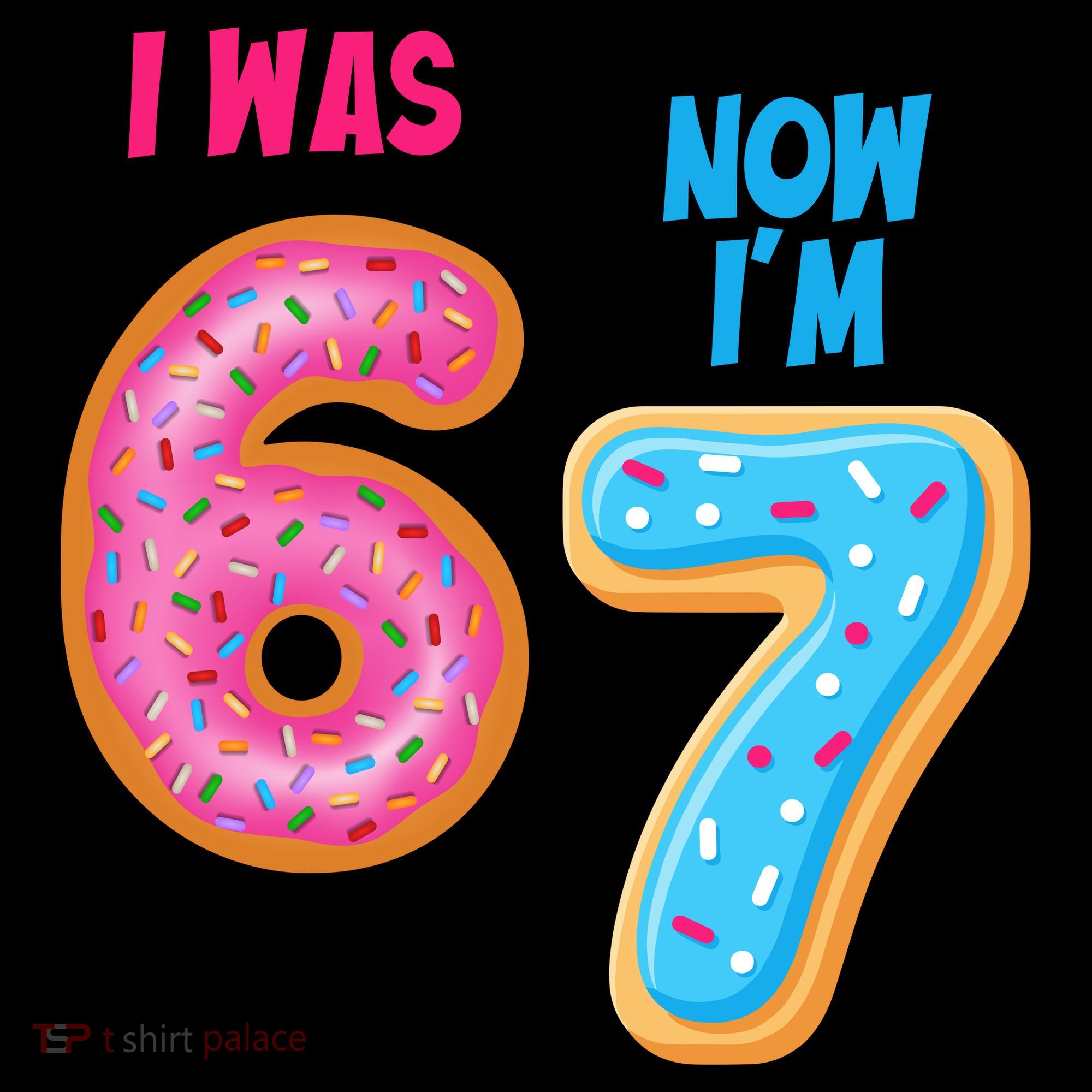 I Was 6 Now I'm 7 Year Old Birthday Six Seven Meme 67 Coffee Mug