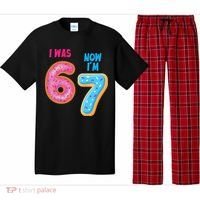 I Was 6 Now I'm 7 Year Old Birthday Six Seven Meme 67 Pajama Set thumb 0