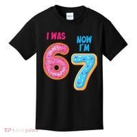 I Was 6 Now I'm 7 Year Old Birthday Six Seven Meme 67 Kids T-Shirt thumb 0
