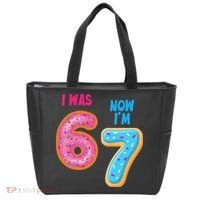 I Was 6 Now I'm 7 Year Old Birthday Six Seven Meme 67 Tote Bag thumb 0