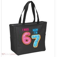 I Was 6 Now I'm 7 Year Old Birthday Six Seven Meme 67 Tote Bag thumb 2