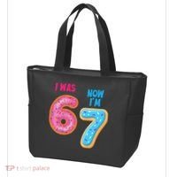I Was 6 Now I'm 7 Year Old Birthday Six Seven Meme 67 Tote Bag thumb 3