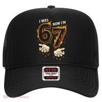 I Was 6 Now I'm 7 Meme Six Seven 67 Cartoon Hands Funny Hat thumb 0