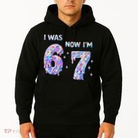I Was 6 Now I’m 7 Birthday Ice Cream Drip 67 Meme Hoodie thumb 2