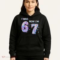 I Was 6 Now I’m 7 Birthday Ice Cream Drip 67 Meme Hoodie thumb 5