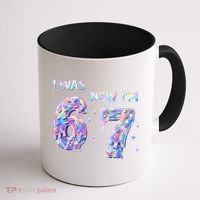 I Was 6 Now I’m 7 Birthday Ice Cream Drip 67 Meme Coffee Mug thumb 1
