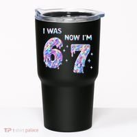 I Was 6 Now I’m 7 Birthday Ice Cream Drip 67 Meme Tumbler thumb 0