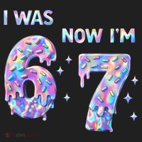 I Was 6 Now I’m 7 Birthday Ice Cream Drip 67 Meme Tumbler thumb 3