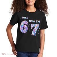 I Was 6 Now I’m 7 Birthday Ice Cream Drip 67 Meme Kids T-Shirt thumb 2