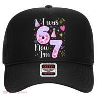 I Was 6 Now I'm 7 Birthday 6-7 Meme Funny Hat thumb 0
