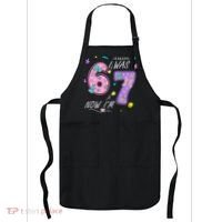 I Was 6 Now I'm 7 Birthday 6-7 Meme 67 Apron thumb 0