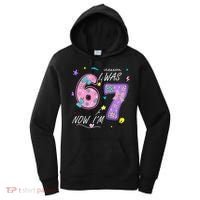 I Was 6 Now I'm 7 Birthday 6-7 Meme 67 Women's Hoodie thumb 0