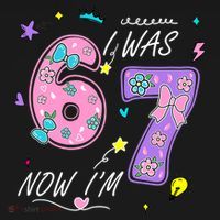I Was 6 Now I'm 7 Birthday 6-7 Meme 67 Women's Hoodie thumb 2