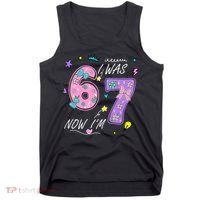 I Was 6 Now I'm 7 Birthday 6-7 Meme 67 Tank Top thumb 0