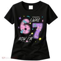 I Was 6 Now I'm 7 Birthday 6-7 Meme 67 Women's T-Shirt thumb 0