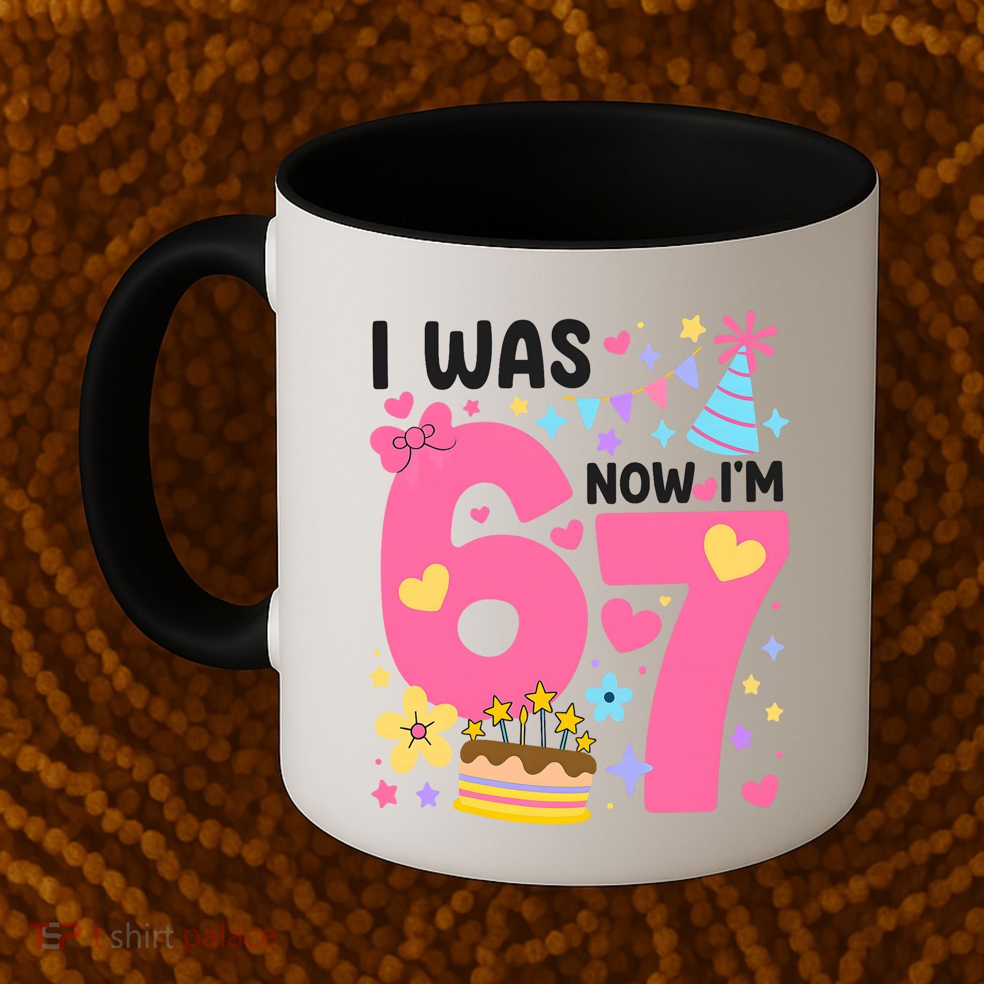 I Was 6 Now I’m 7 Cute 7th Birthday 6-7 Meme Coffee Mug