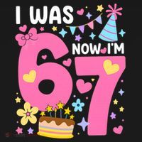 I Was 6 Now I’m 7 Cute 7th Birthday 6-7 Meme Women's T-Shirt thumb 6
