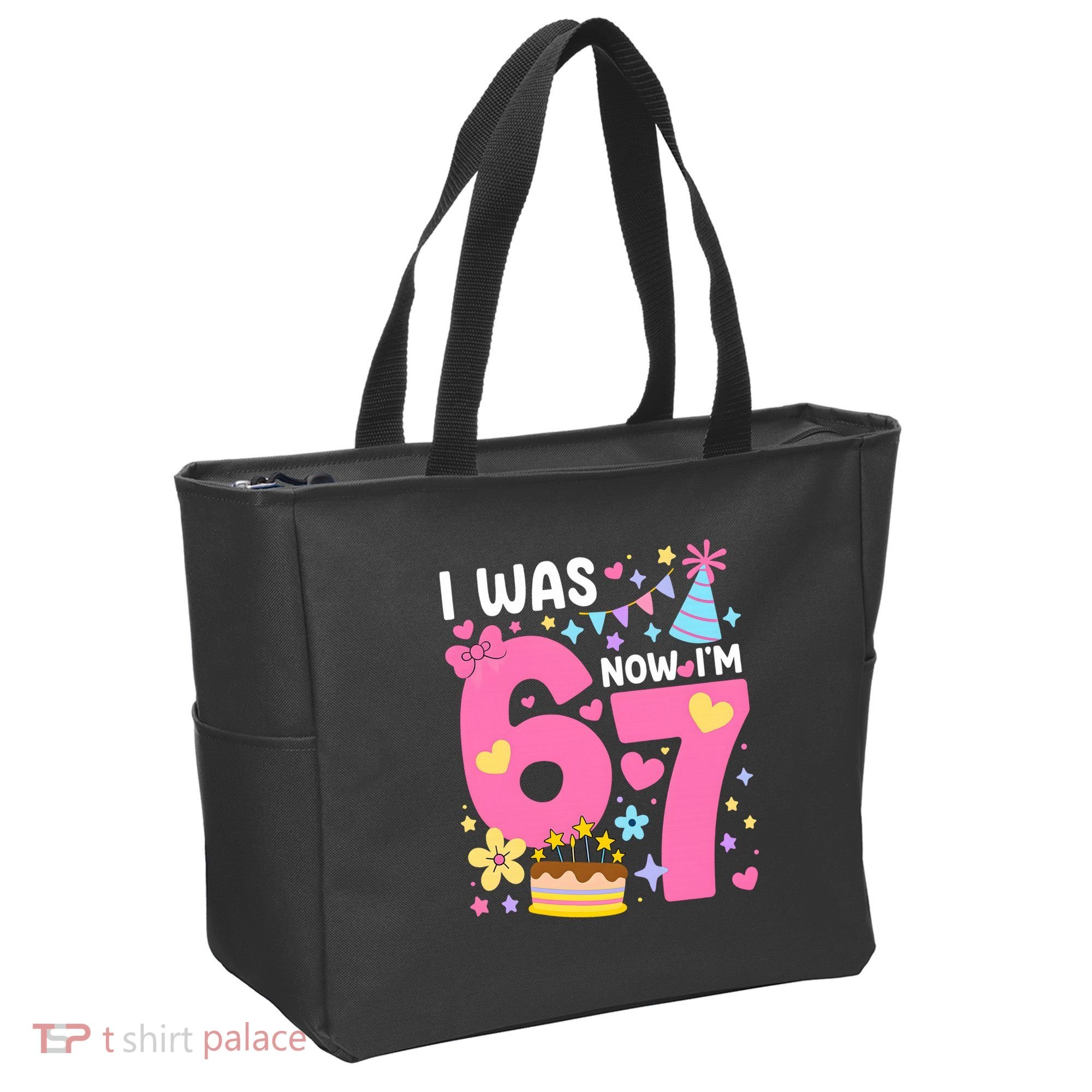 I Was 6 Now I’m 7 Cute 7th Birthday 6-7 Meme Tote Bag