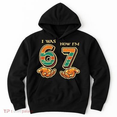I Was 6 Now I’m 7th Birthday 67 Meme 6-7 Hoodie