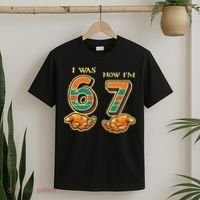 I Was 6 Now I’m 7th Birthday 67 Meme 6-7 T-Shirt thumb 2