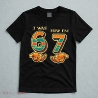 I Was 6 Now I’m 7th Birthday 67 Meme 6-7 T-Shirt thumb 5