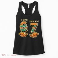 I Was 6 Now I’m 7th Birthday 67 Meme 6-7 Women's Tank Top thumb 0