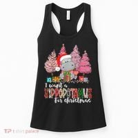 I Want A Hippopotamus For Christmas Xmas Hippo for   Women's Tank Top thumb 0