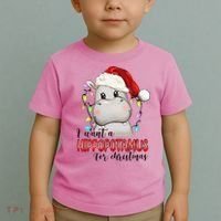 I Want A Hippopotamus For Christmas Xmas Toddler T-Shirt thumb 2