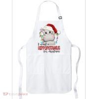 I Want A Hippopotamus For Christmas Xmas Apron thumb 0