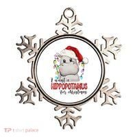 I Want A Hippopotamus For Christmas Xmas Ornament thumb 0
